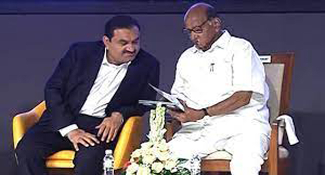 Gautam Adani Meets Sharad Pawar, NCP ....