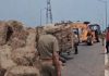 ਫਗਵਾੜਾ ਸ਼ਹਿਰ ’ਚ ਤੇਜ਼ ਰਫ਼ਤਾਰ ਟਰੱਕ ਦਾ ਕਹਿਰ, 2 ਟਰਾਲੀਆਂ ਨੂੰ ਮਾਰੀ ਜ਼ਬਰਦਸਤ ਟੱਕਰ
