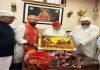 ਲੋਕ ਜਨਸ਼ਕਤੀ ਪਾਰਟੀ ਦੇ ਕੌਮੀ ਪ੍ਰਧਾਨ ਚਿਰਾਗ ਪਾਸਵਾਨ ਡੇਰਾ ਸੱਚਖੰਡ ਬੱਲਾ ਵਿਖੇ ਹੋਏ ਨਤਮਸਤਕ