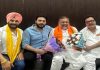 ਭਾਜਪਾ ਹਾਈਕਮਾਂਡ ਨੇ ਰਜਨੀਸ਼ ਧੀਮਾਨ ਨੂੰ ਪੰਜਾਬ ਪ੍ਰਦੇਸ਼ ਦਾ ਜਨਰਲ ਸਕੱਤਰ ਨਿਯੁਕਤ ਕੀਤੇ ਜਾਣ ‘ਤੇ ਦਿੱਤੀ ਵਧਾਈ