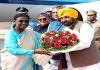 ਰਾਸ਼ਟਰਪਤੀ ਦ੍ਰੌਪਦੀ ਮੁਰਮੂ ਪਹੁੰਚੇ ਪੰਜਾਬ , CM ਭਗਵੰਤ ਮਾਨ ਨੇ ਕੀਤਾ ਸਵਾਗਤ