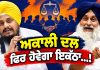 ਅਕਾਲੀ ਦਲ ਫਿਰ ਹੋਵੇਗਾ ਇਕੱਠਾ…! | AJJ DE MUDDE | 17 Oct 2026